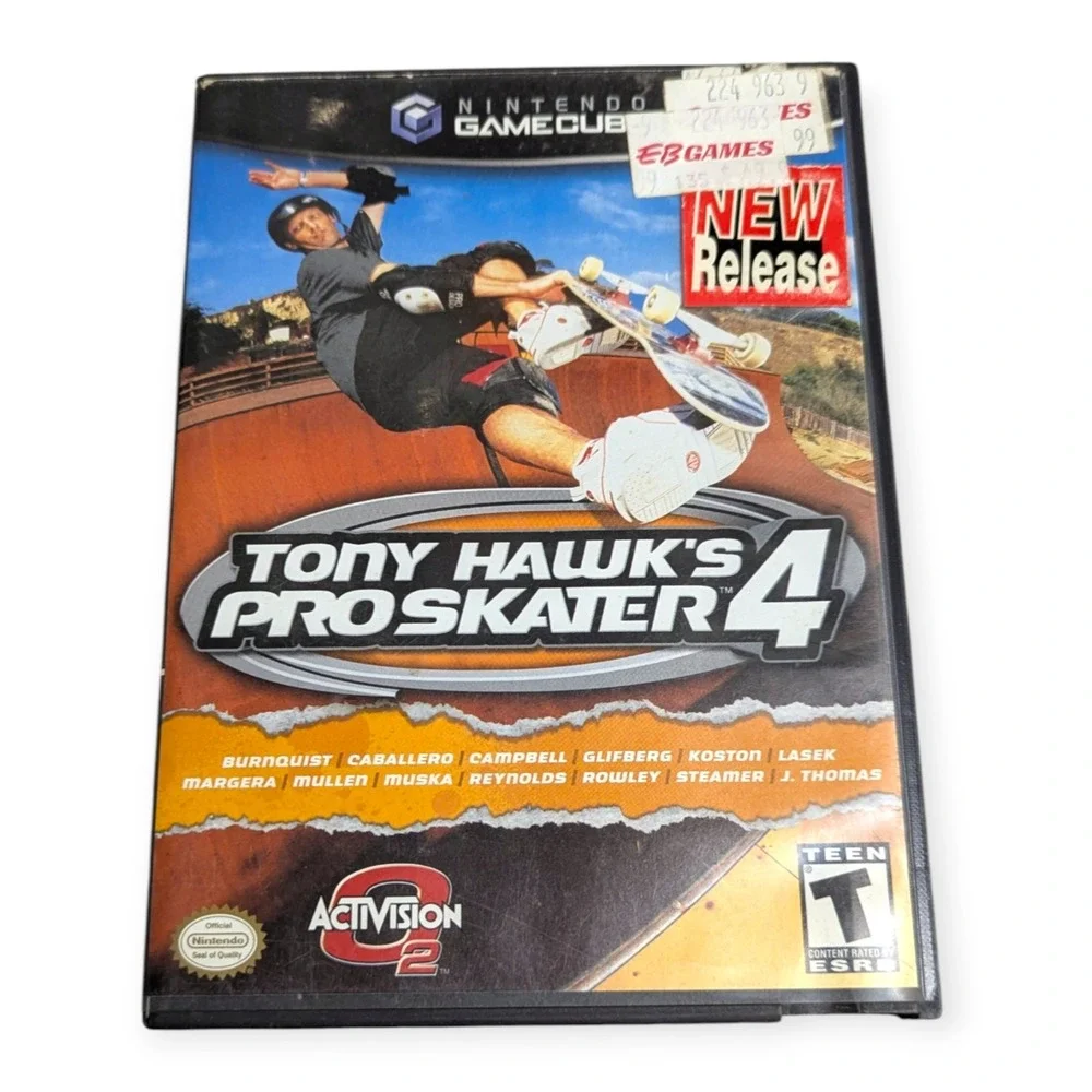 Tony‎ Hawk's Pro Skater 4 Nintendo GameCube CIB THPS4 Activision 2002 Game